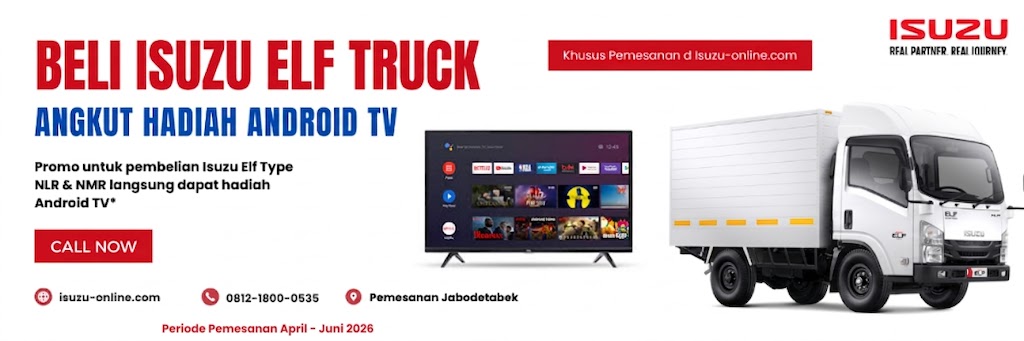 Banner Promo Isuzu Online Periode April - Juni 2026